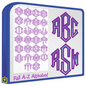 ABC Diamante Monograma